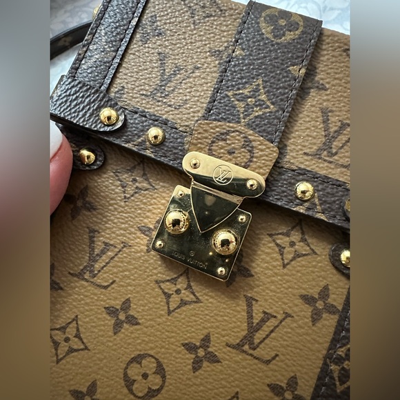 LV Reverse Monogram Vertical Trunk Pochette - Picture 2 of 10